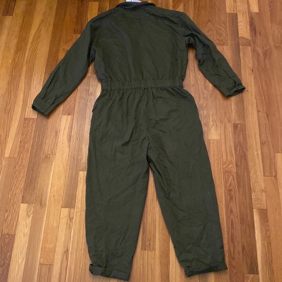 NWT Boohoo Women’s Green Top Gun Pilot Costume Size 8 - Picture 8 of 8